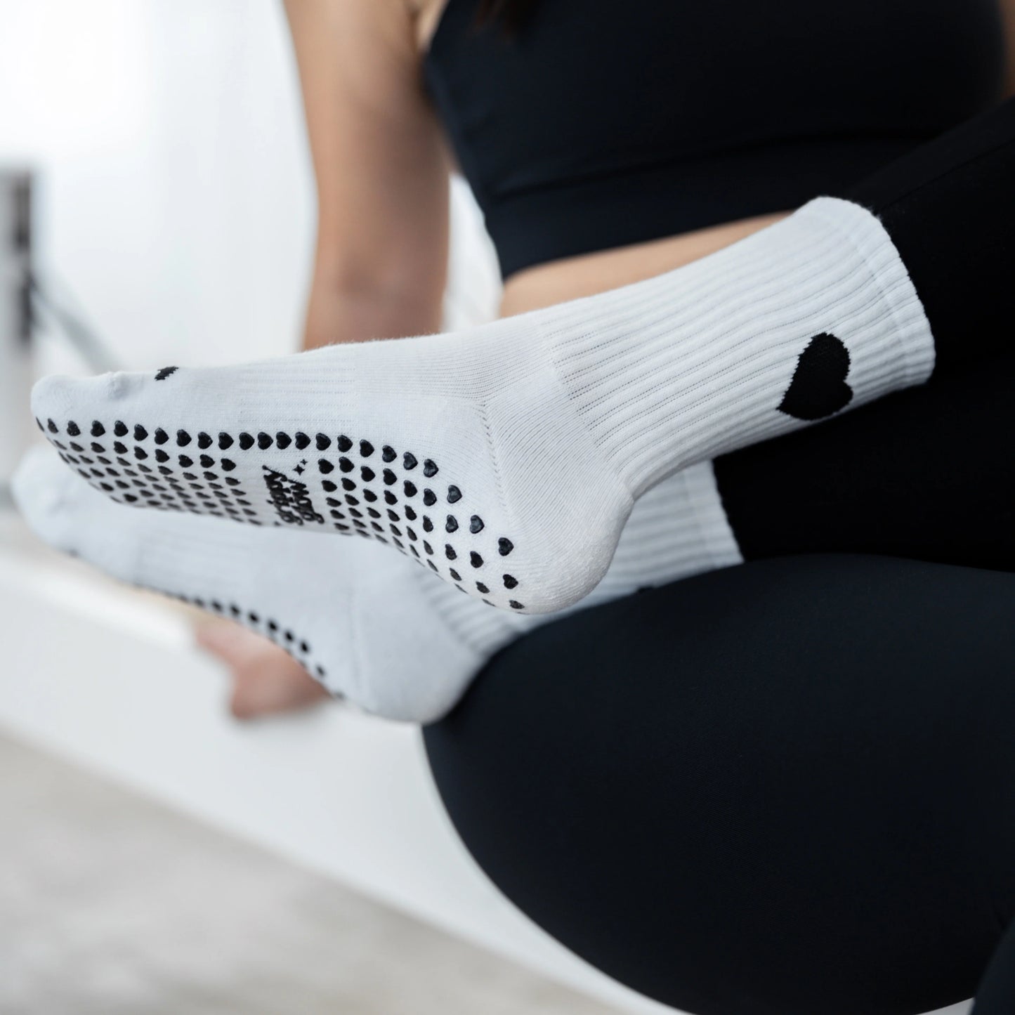 Crew Grip Socks big heart