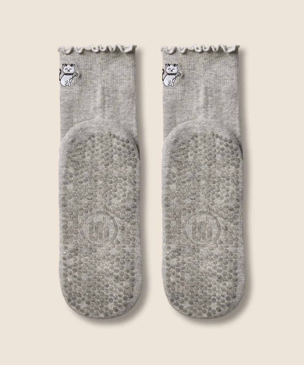 Crew Grip Socks Boo Kitty Frill