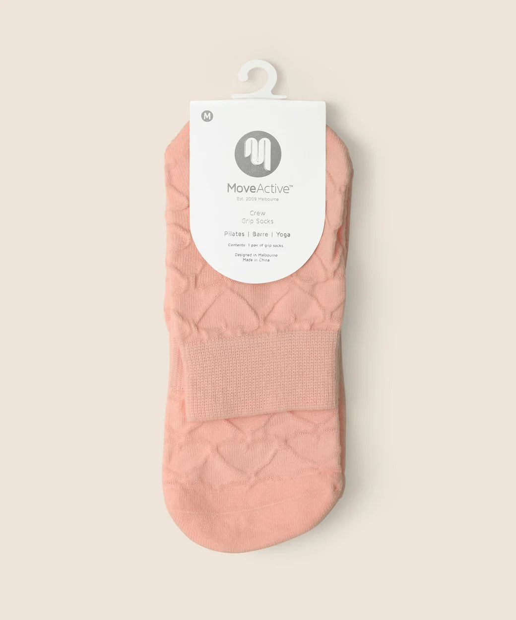 Crew Grip Socks parfait pink hearts