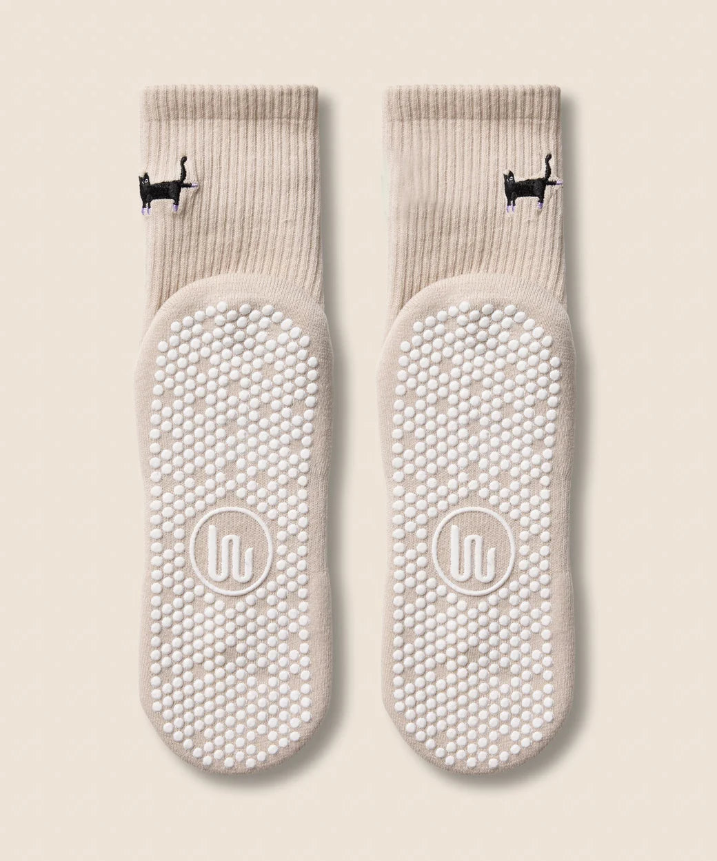 Crew Grip Socks Pilates Kitty