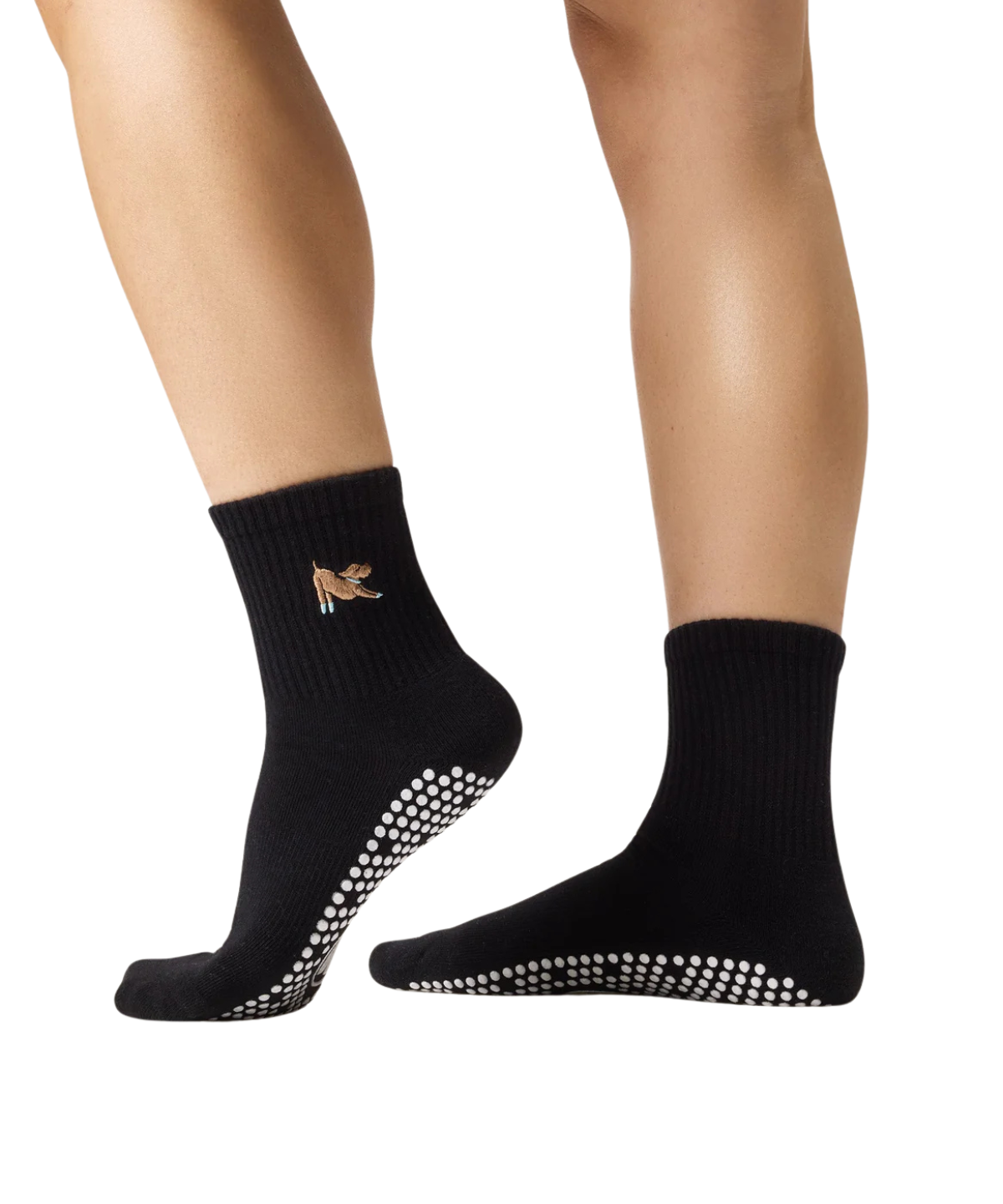 Pilates Grip Socks Hundemotiv MoveActive