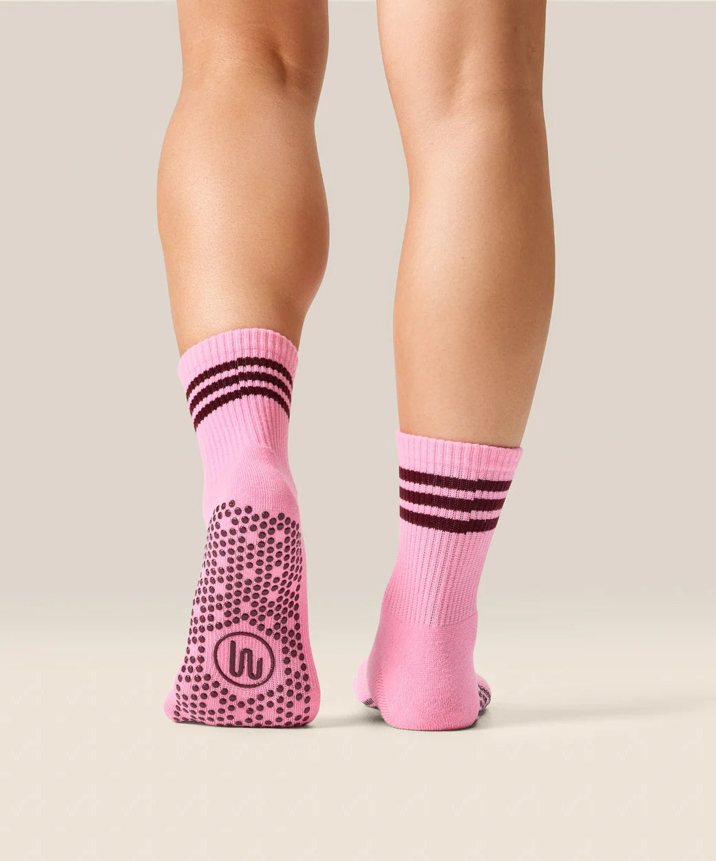 Crew Grip Socks Pink Paloma