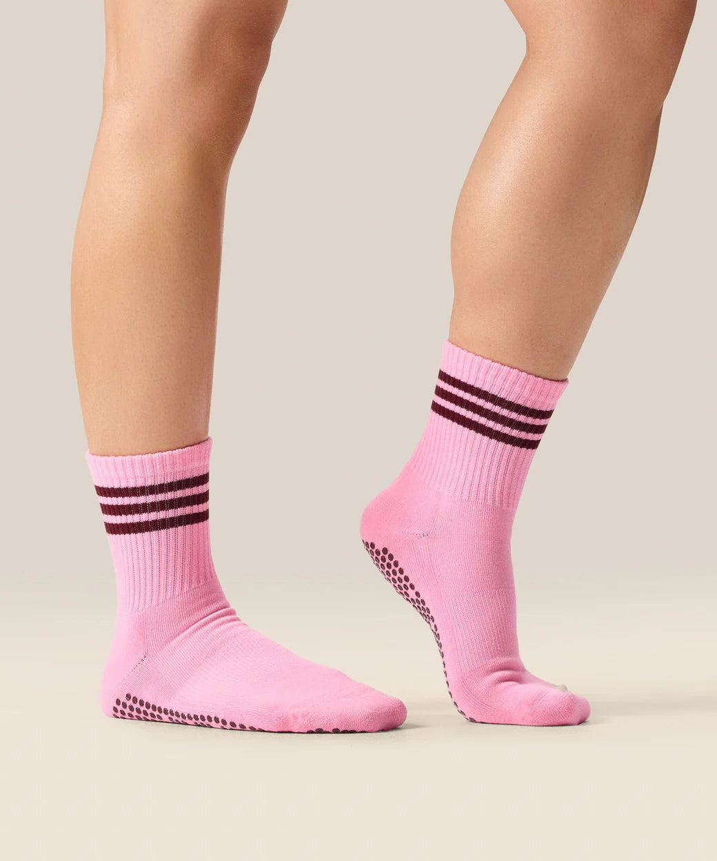 Crew Grip Socks Pink Paloma