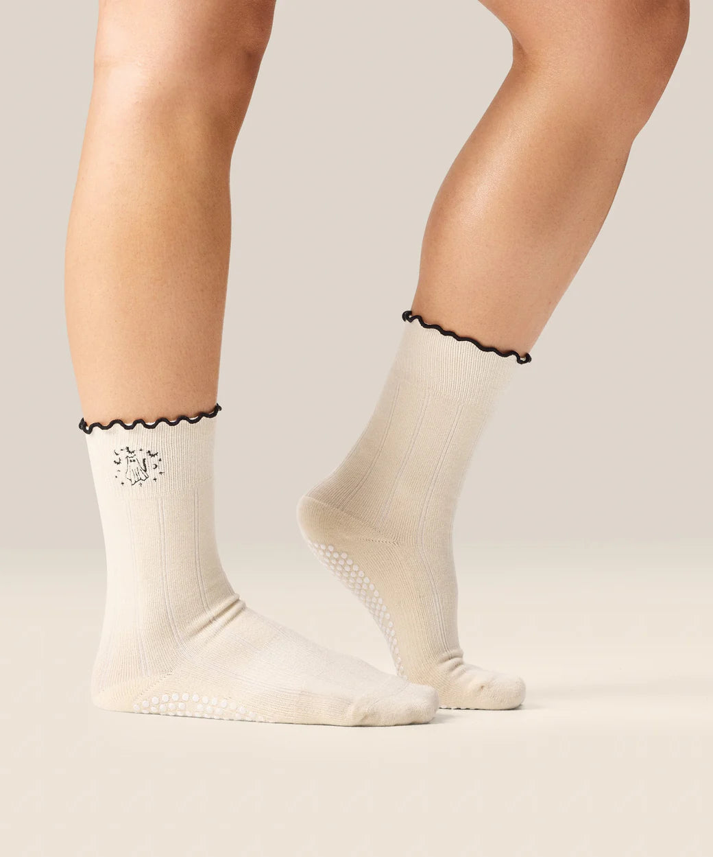 Crew Grip Socks Spooky Cat Frill