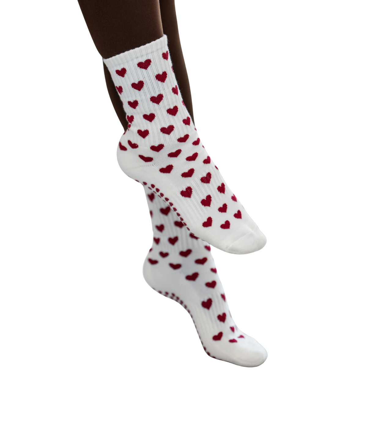 Crew Grip Socks full of hearts