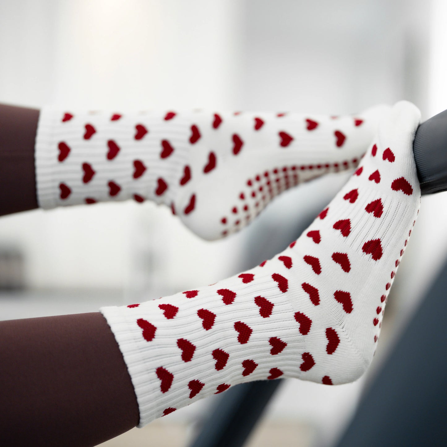 Crew Grip Socks full of hearts