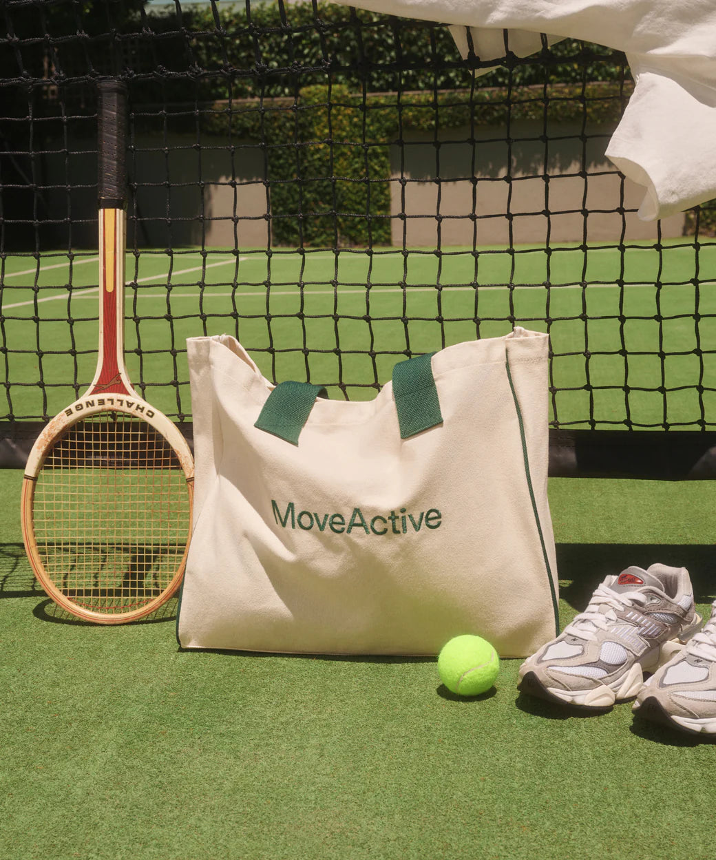 Carry all tote bag ivory