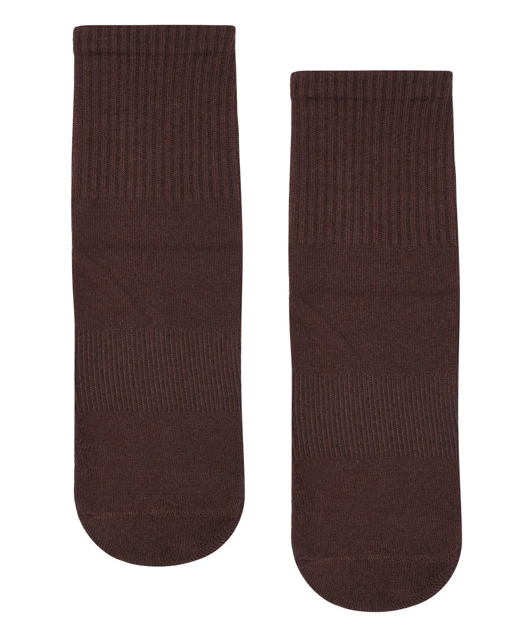 Move Active Crew Grip Sock espresso front