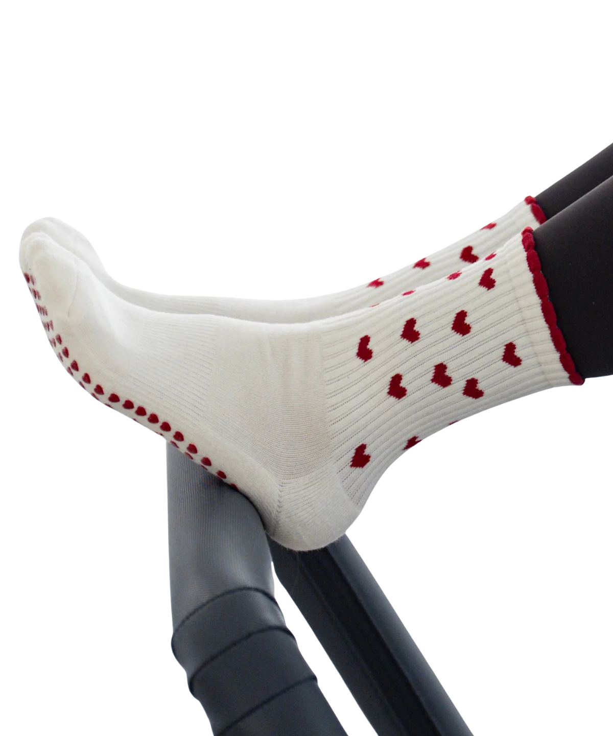 Crew Grip Socks ruffle heart