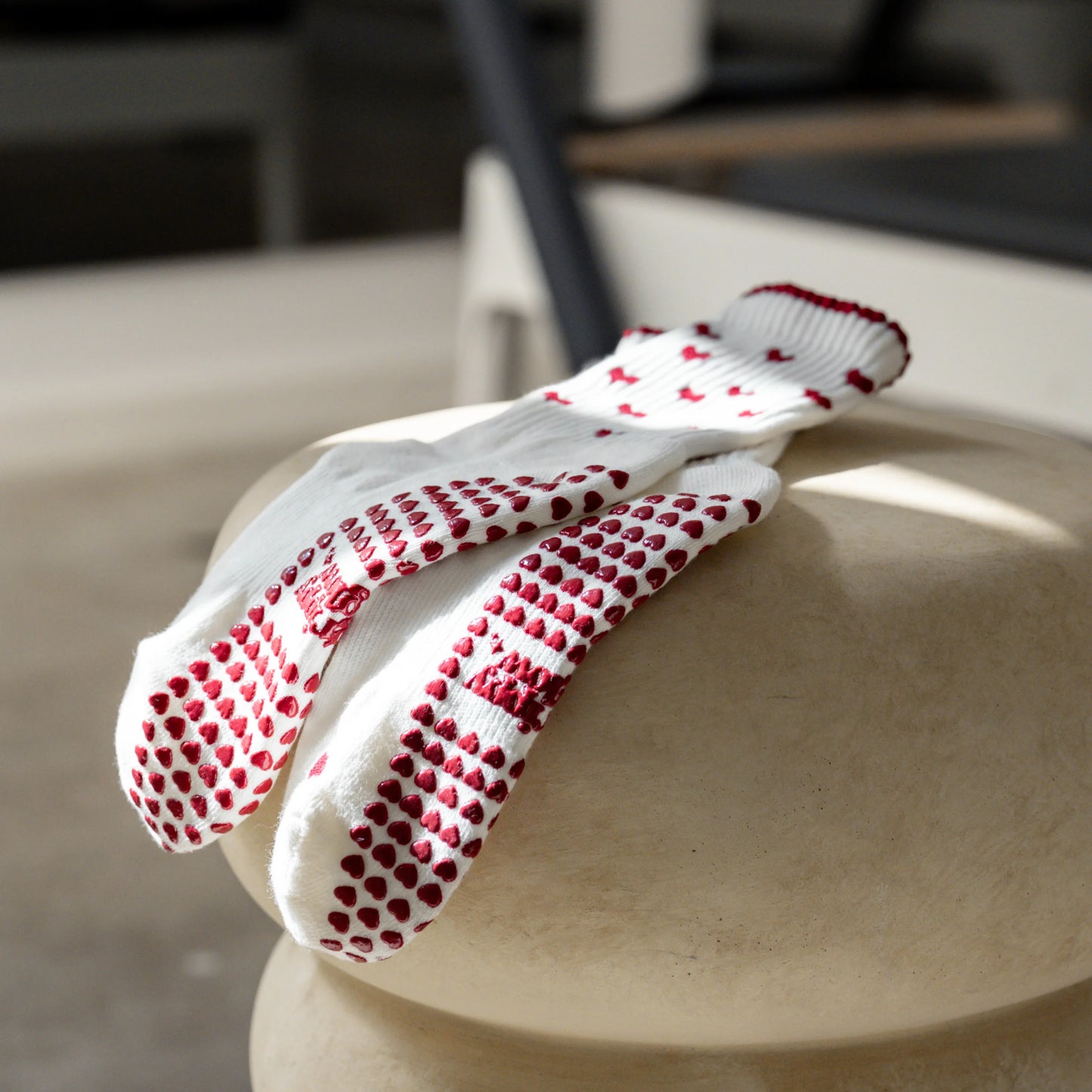 Crew Grip Socks ruffle heart