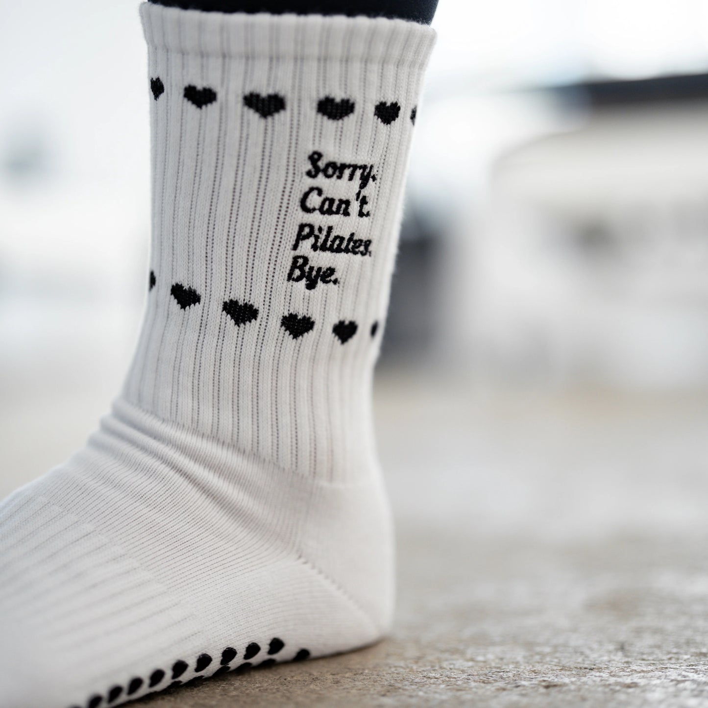 Crew Grip Socks scpb black & white