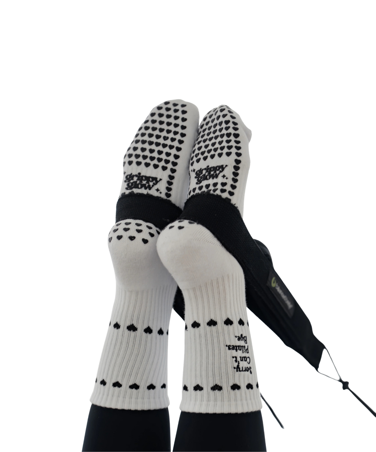 Crew Grip Socks scpb black & white