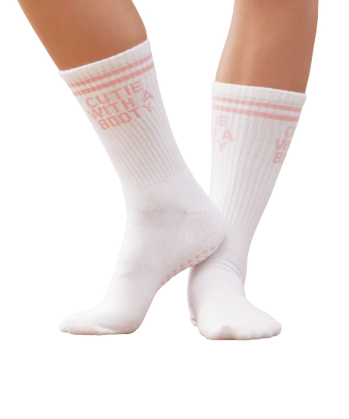 Rutschfeste Socken mit „Cutie with a Booty“