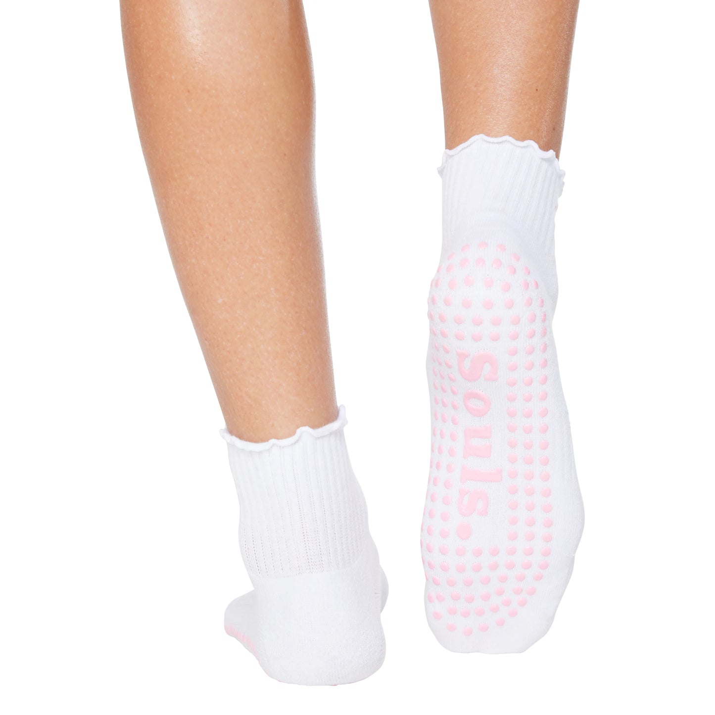 Souls. white pink flower socket