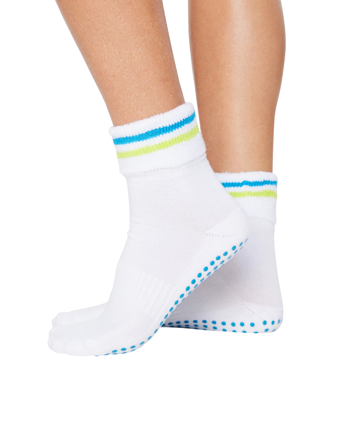Terry Stripe Grip Socks von Souls. mit Streifendesign