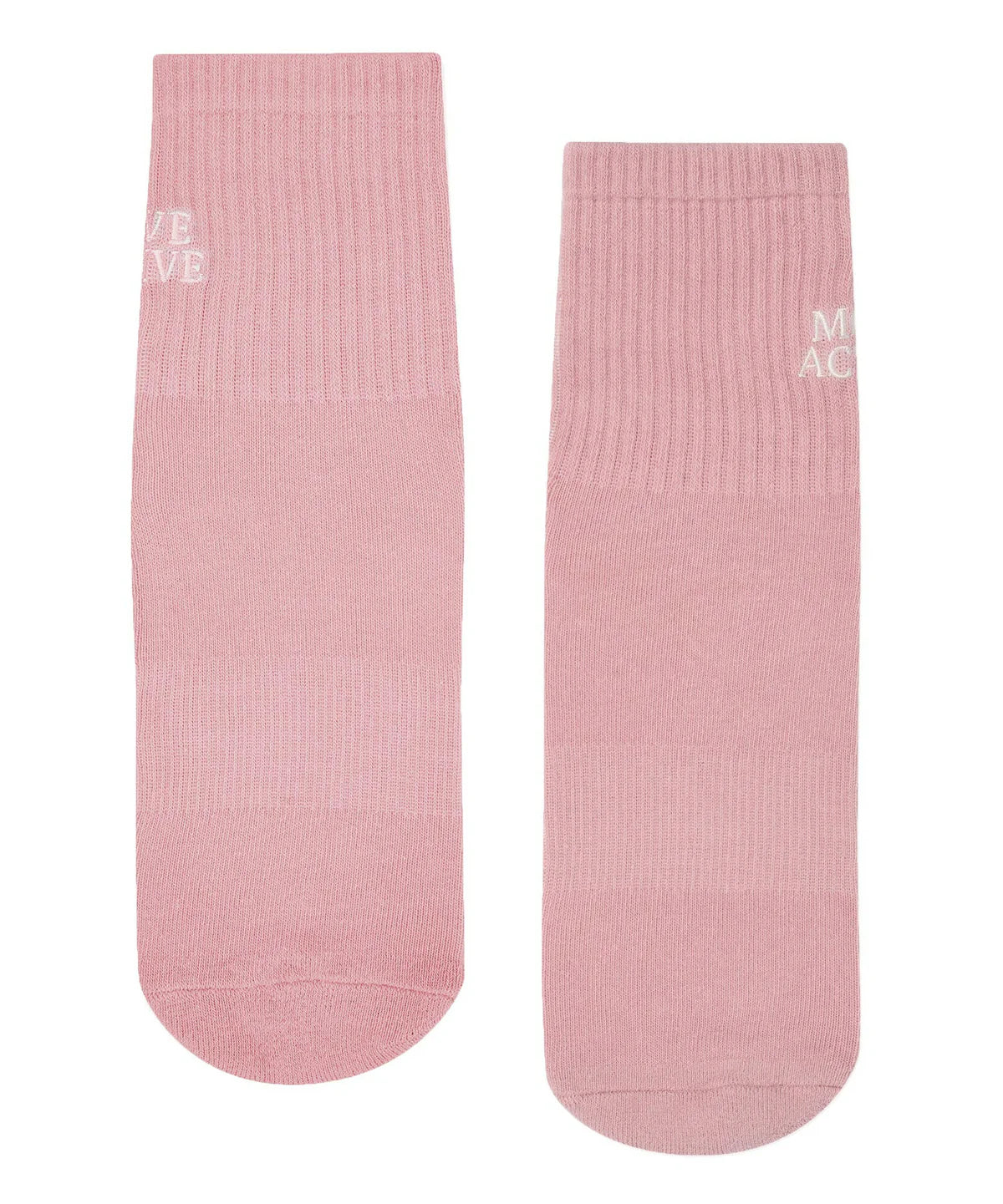 Pilates Grip Socken in Mauve – Move Active Socken mit rutschfesten Noppen