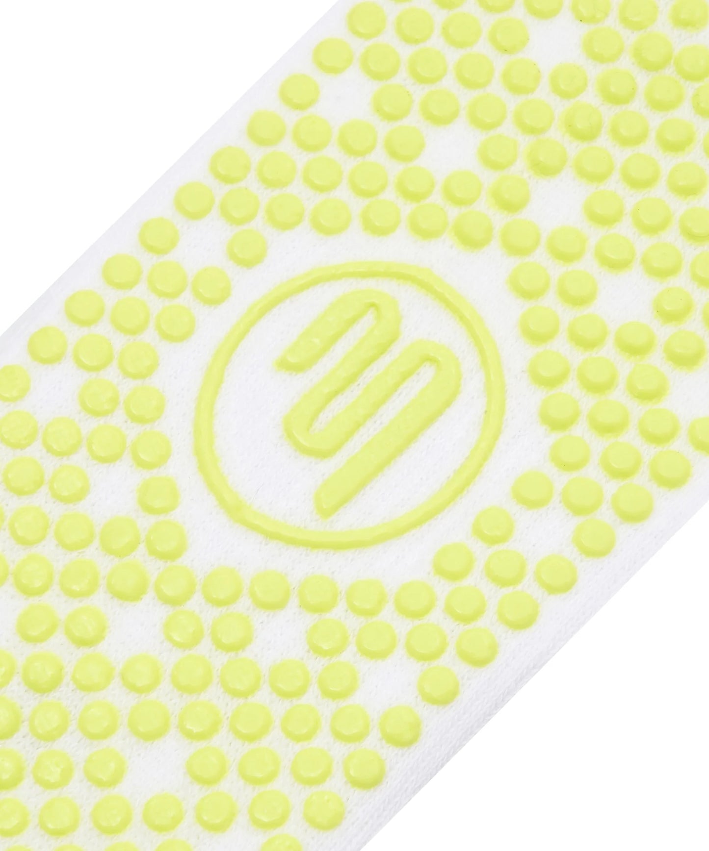Rutschfeste Sohle in Limettengrün mit MoveActive-Logo – Unterseite