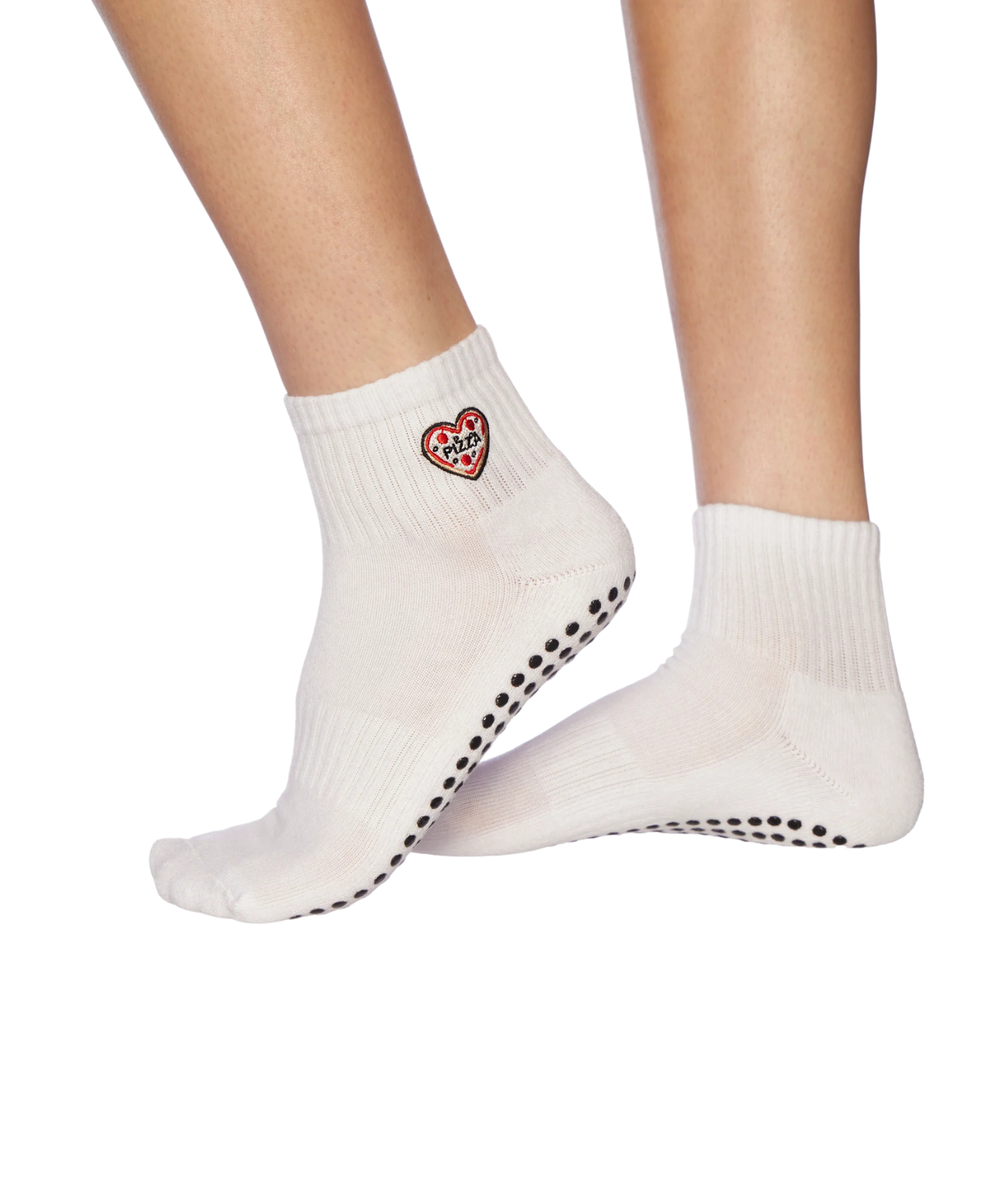 Pizza Grip Socken – Anti-Rutsch für Pilates & Gym
