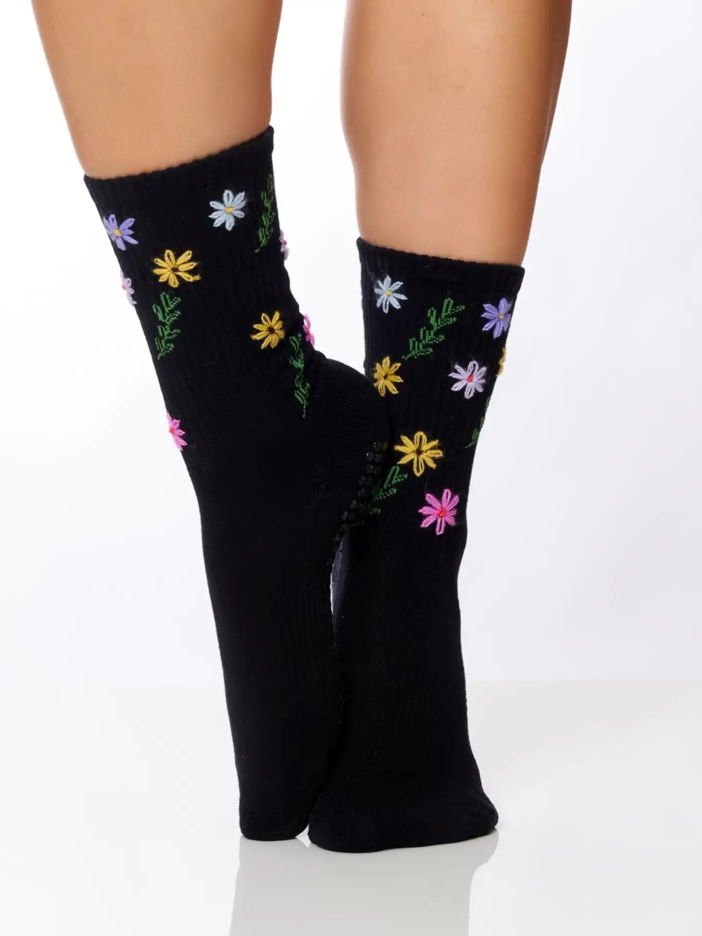Lucky honey wild flower socks