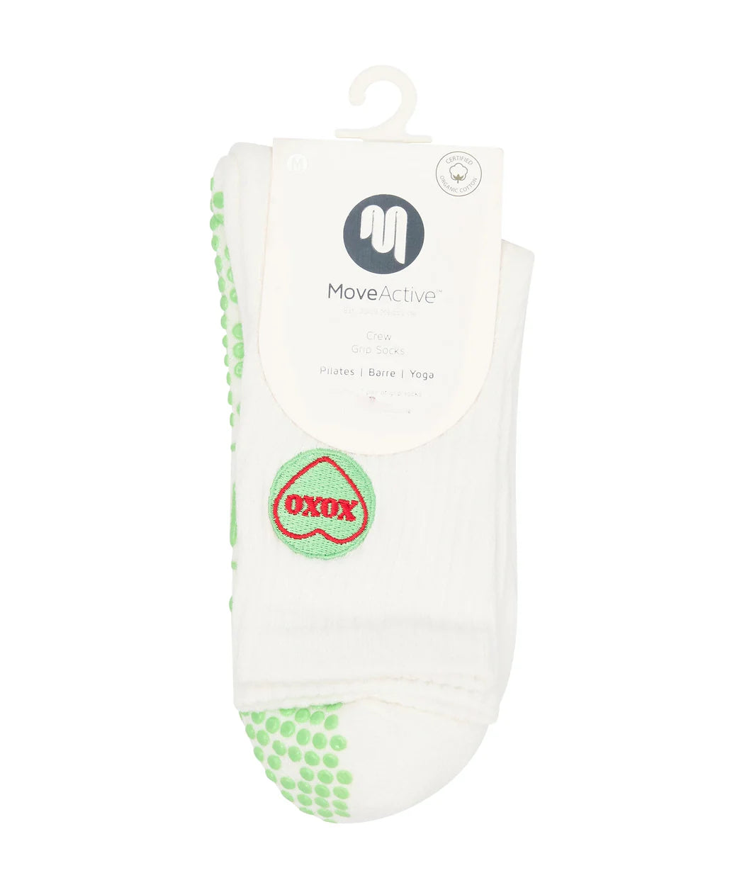 Move Active Pilates Grip Socks packaging