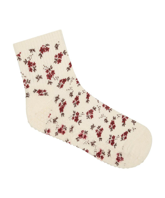 Move Active Crew Grip Socks ditsy floral