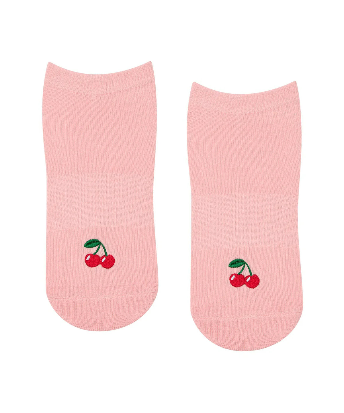 Low Rise Grip Socks cherry pink | SET