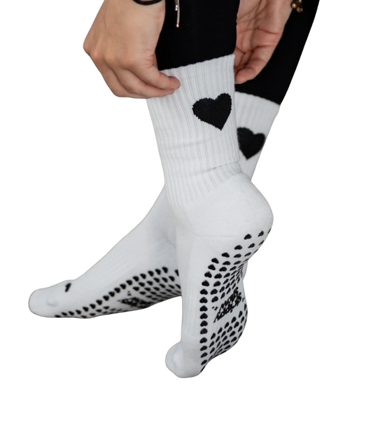 Crew Grip Socks big heart