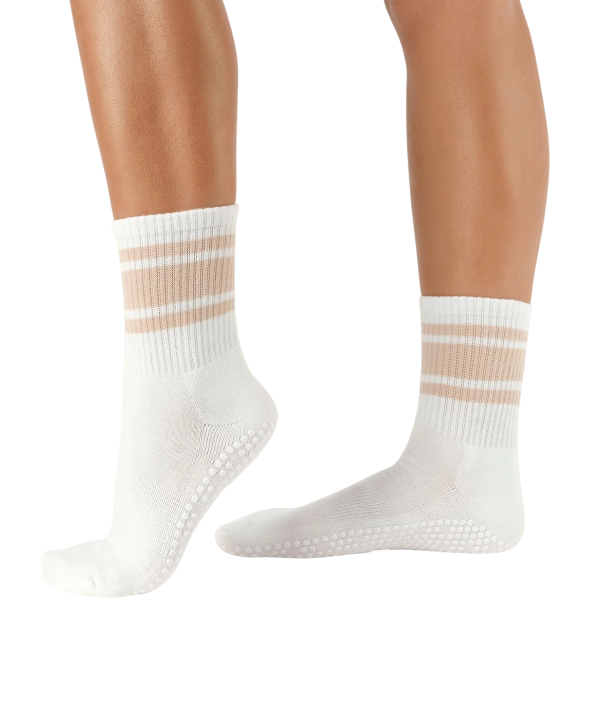 Crew Grip Socks almond stripes move active