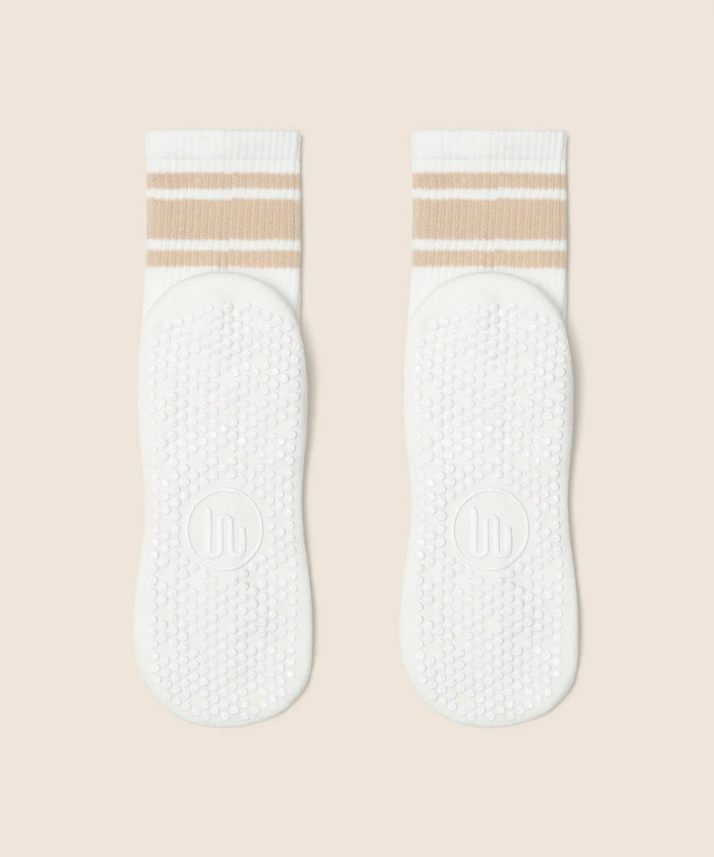 Anti-Rutsch-Sohle Almond Stripes