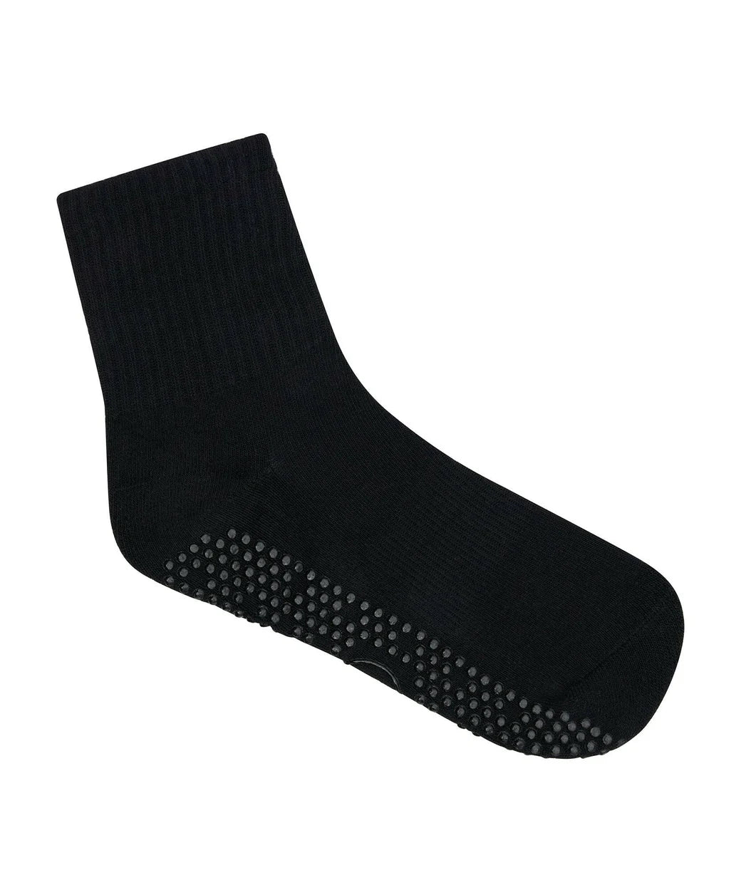 Schwarze MoveActive Crew Grip Socks Classic Black – Produktansicht