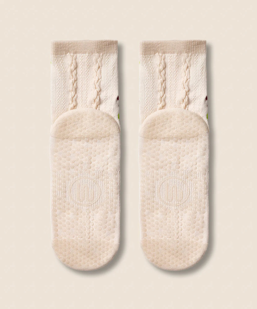Crew Grip Socks Fiesta Blanca