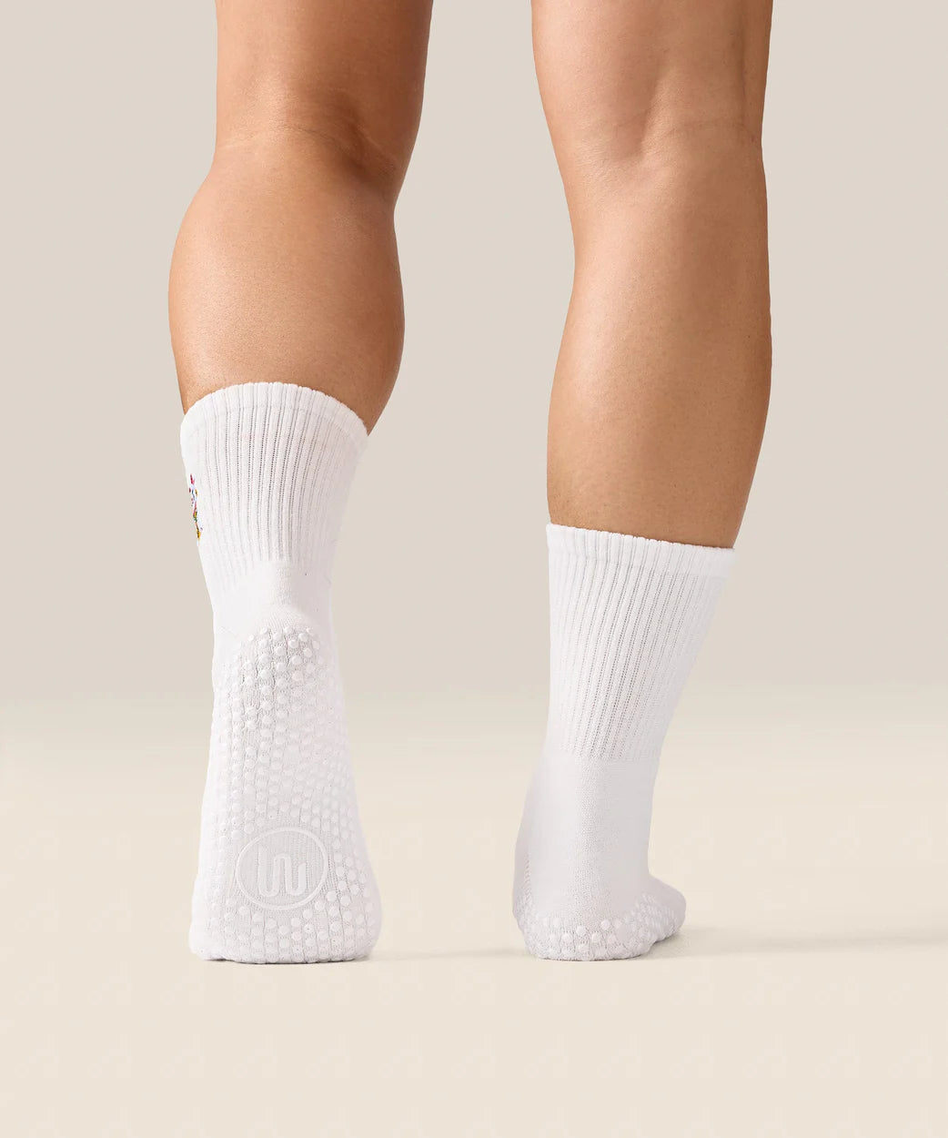 Move Active white Grip Socks