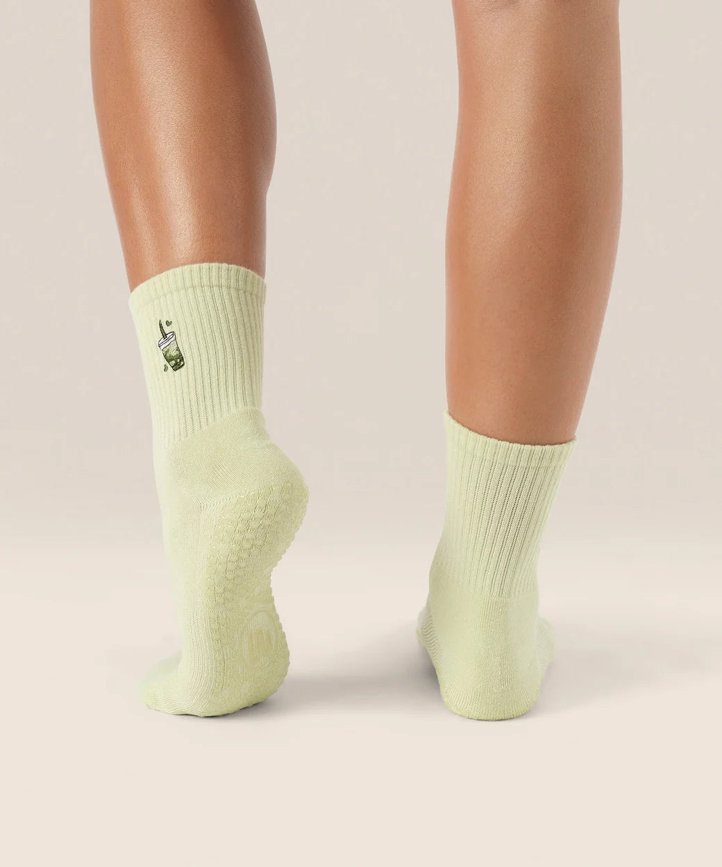 Crew Grip Socks Matcha Lover