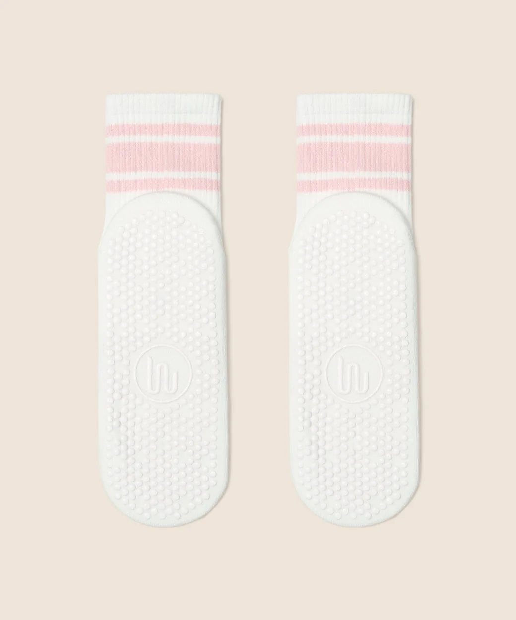 Anti-Rutsch-Sohle Pink Stripes