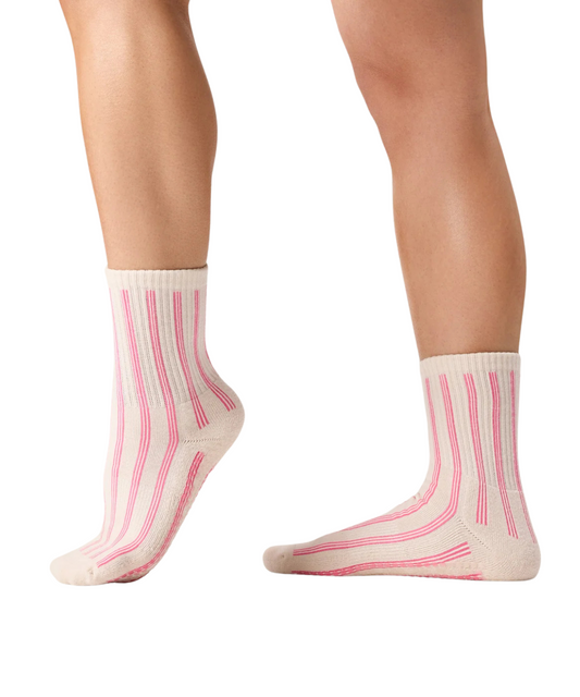 Crew Grip Socks Rosa Carnival