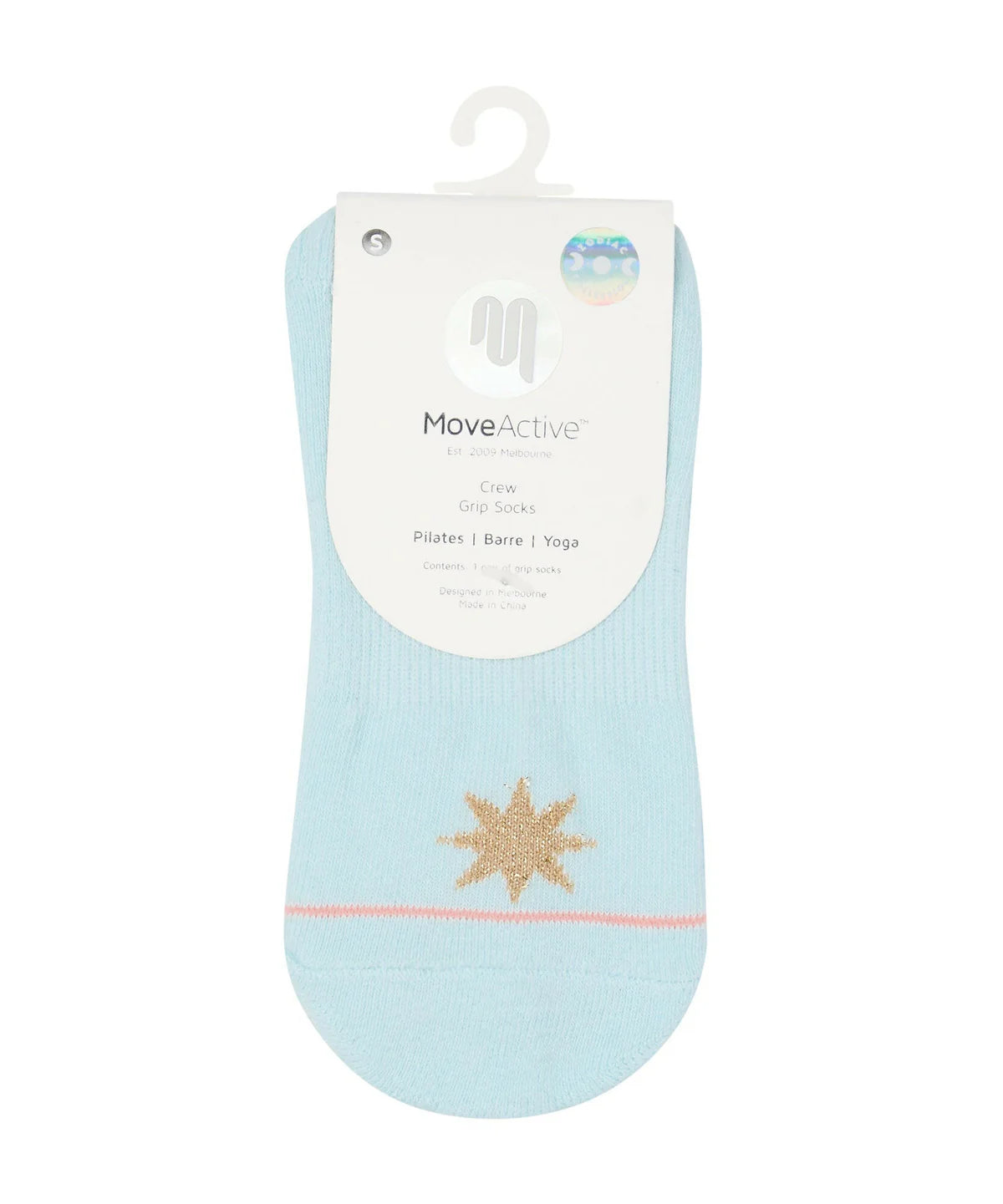 Crew Socken babyblau 