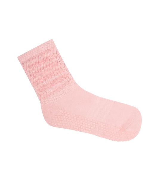Scrunch Grip Socks baby pink