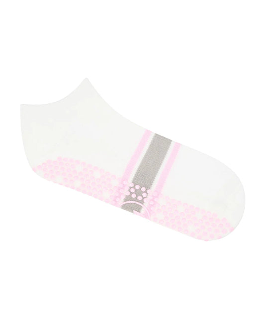 Low Rise Grip Socks 80' stripe