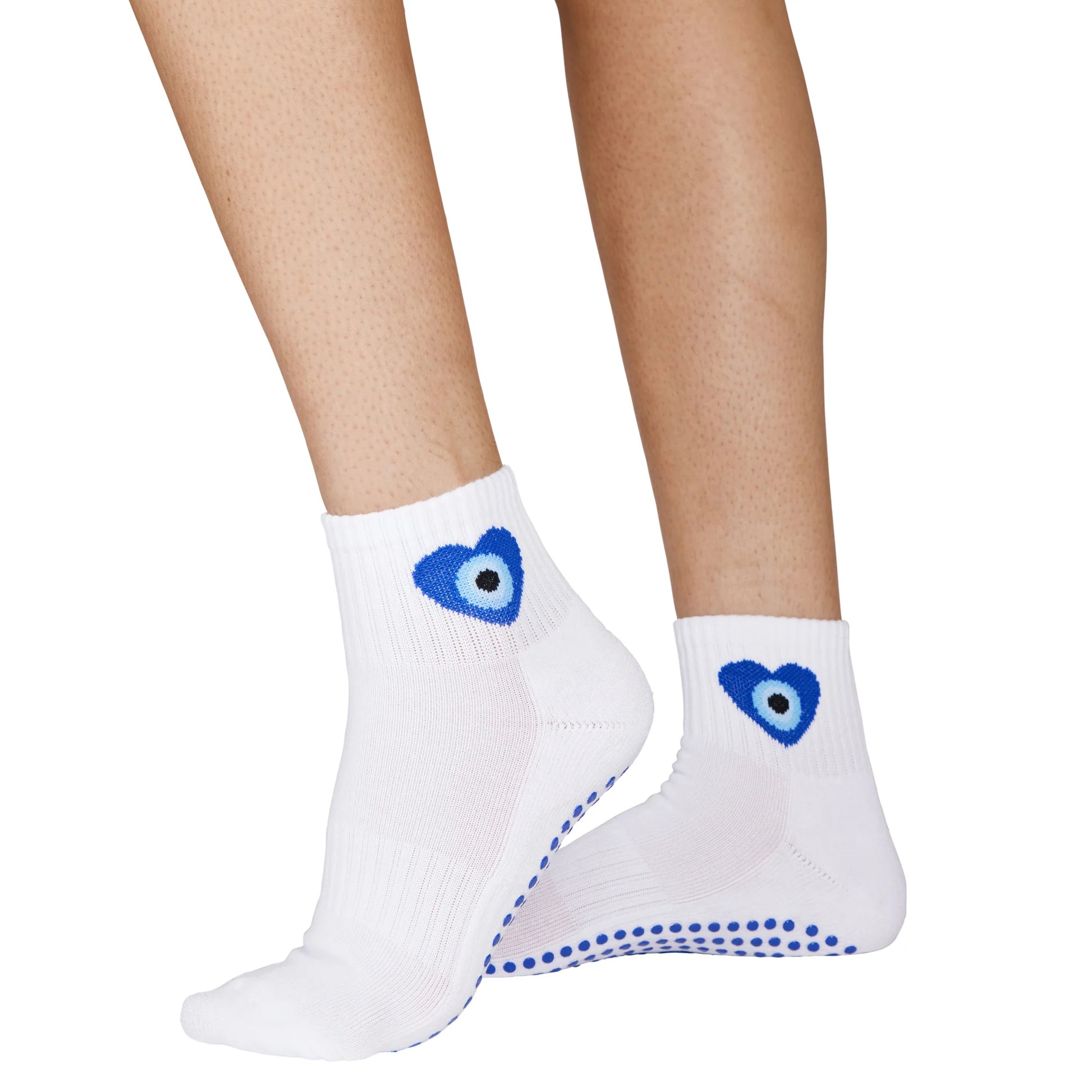 Evil Eye Grip Socken – Schutz & Style für dein Workout