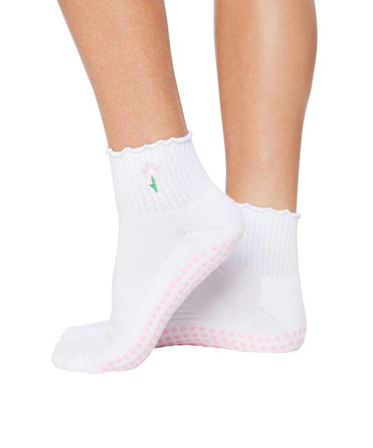 Souls. Flower Pilaes Socken ruffled