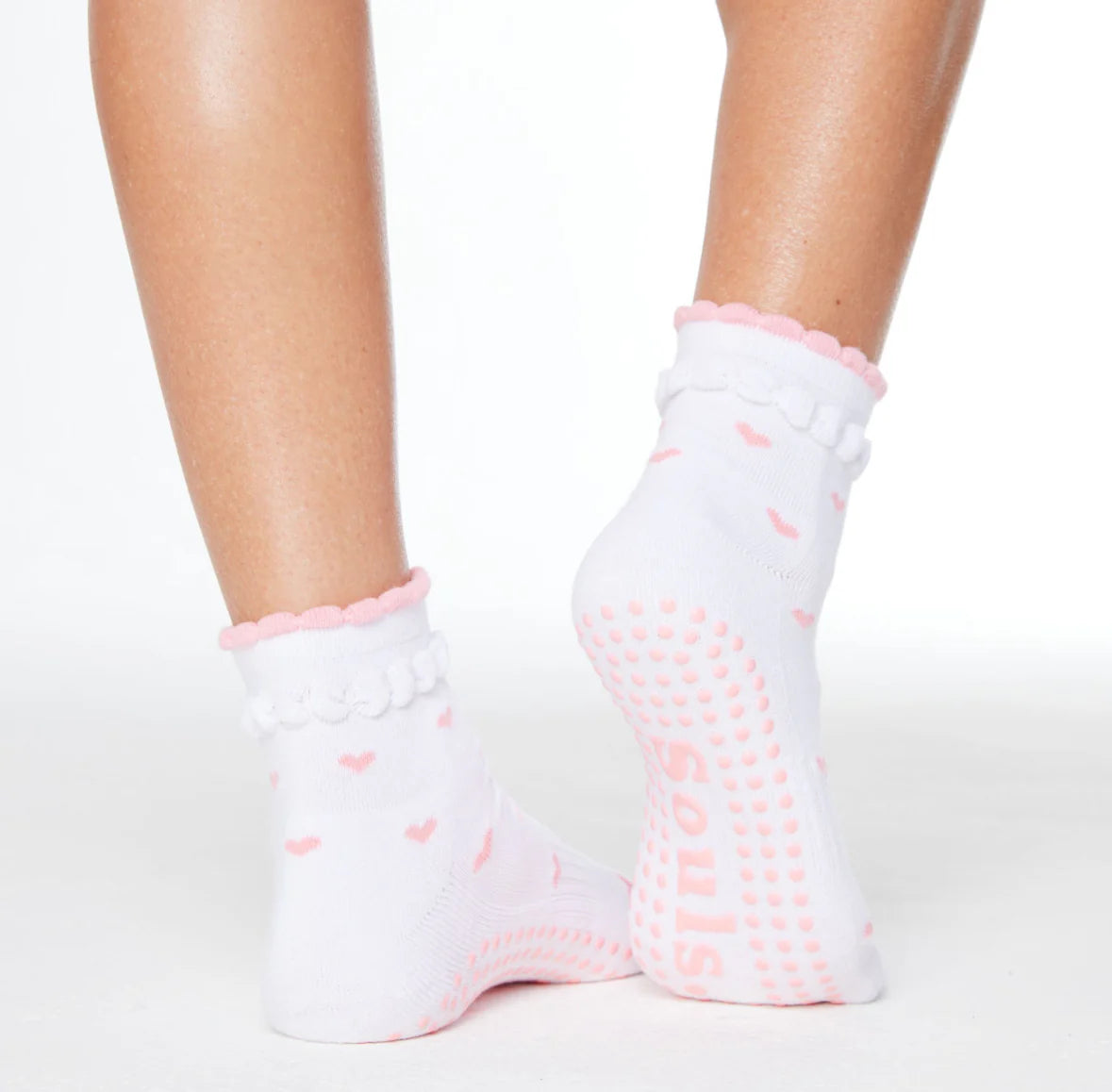 Souls. ruffle hearts pilates Socken