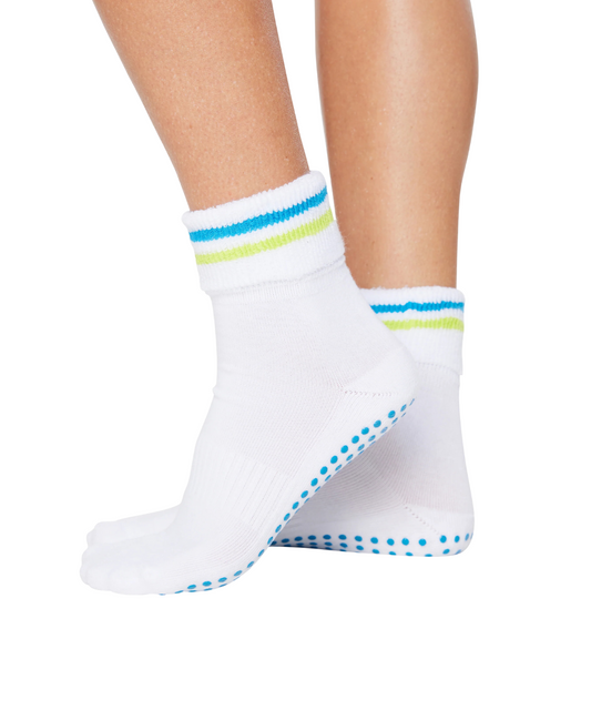 Terry Stripe Grip Socks von Souls. mit Streifendesign 