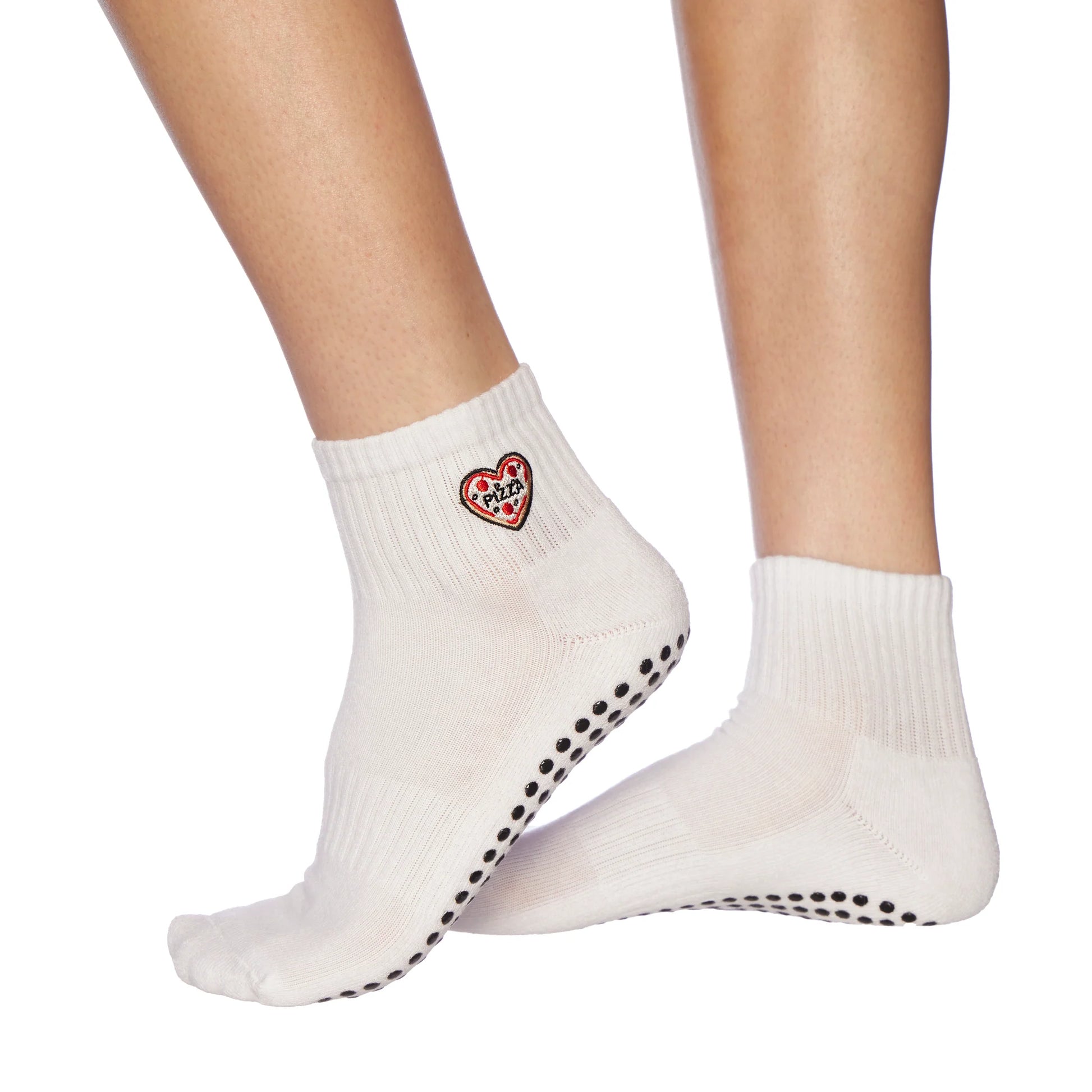 Pizza Grip Socken – Anti-Rutsch für Pilates & Gym